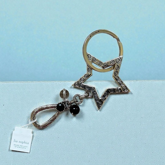 Lia Sophia Accessories - NWT Lia Sophia Star Keychain